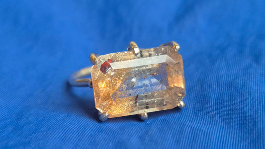 Sunstone ring for Mom